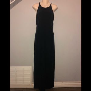 🍍Vintage 90s Black Velvet Dress